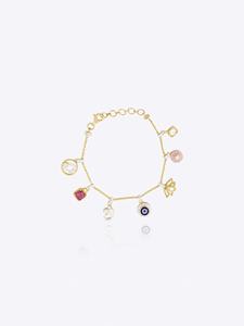 Pulsera Guardia Charm: Joyería de Moda para Mujer, Elegante, Protectora, Inspirada en el Lujo, Hecha a Mano, de Diseño, con Motivo de Guardián - Product Image 1