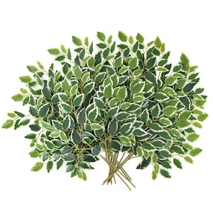 Chất Lượng Cao Tán Lá Nhà Máy Giả Cây Chi Nhánh Nhân Tạo Ficus Lá Cho Trang Trí - Product Image 1