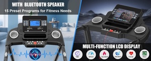 Folding Machine Adjustable Multifunctional Fitness Indoor Cardio for Office with LED Screen China Wholesale - Product Image 6