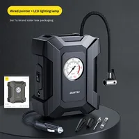 Gonfleur de pneus électrique portable pour voiture 12V, pompe à air multifonctionnelle en plastique pour l'entretien automobile