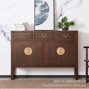 Poignée ronde en laiton de style antique pour tiroir, armoire, porte, matériel de quincaillerie E-61 - Product Image 5