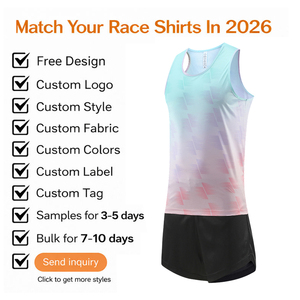 Camiseta Deportiva de Alta Calidad para Correr, Secado Rápido, Transpirable, para Maratón, Competición, Ropa Deportiva Ligera para Entrenamiento al Aire Libre - Product Image 5