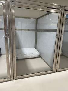 <span class=keywords><strong>Cage</strong></span> pour animaux de compagnie de taille personnalisable, facile à nettoyer, grand chenil extérieur/intérieur de haute qualité - Product Image 4