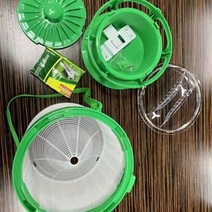 เครื่องดักแมลงวันกลางแจ้งแบบขายส่ง เป็นมิตรกับสิ่งแวดล้อม ใช้การดักจับแบบกายภาพ ไม่ใช้สารเคมี เหมาะสำหรับสวน สนามหญ้า และการตั้งแคมป์ - Product Image 2