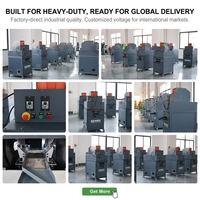 Granulateur automatique de fil métallique à petite échelle, niveau d'entrée, GR-200 |   Machine de recyclage de câbles en cuivre mini 60-80 kg/h, contrôlée par PLC