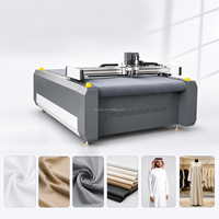 Machine de découpe CNC à couteau oscillant pour la découpe automatique de tissus de vêtements arabes (Thobe, Kandura, Dishdasha)