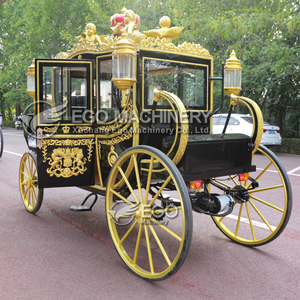 Calèche de mariage électrique de style royal européen EGO XCEGO, couleur personnalisée, structure en acier Q235B pour le tourisme - Product Image 2
