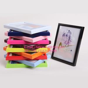 Ống Hình Dạng Màu PVC Nhựa Khung Ảnh 5X7 Bảng Top Thường Vụ Trang Trí Khung Ảnh - Product Image 1