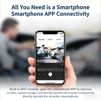 Caméra embarquée pour voiture Glint OEM ODM 7 pouces, Android 4.4, Wifi, HD 1080p, enregistreur de conduite, caméra embarquée, cartes gratuites, GPS, navigateur