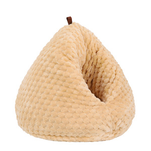 Lit pour chat chaud d'hiver, semi-fermé, style créatif en forme de fesses de poulet, pour chats et petits chiens de taille moyenne - Product Image 5