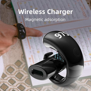 Rosario electrónico inteligente Tasbih Zikr Ring IOS App-Reloj despertador controlado 5 tamaños Regalo musulmán reemplazable - Product Image 4