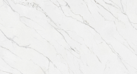 Dalles de sol en pierre frittée DCT Modern White Matte imperméables et écologiques 1200*2600*6mm pour la maison et le bureau