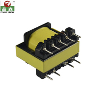 Transformateur d'isolation haute fréquence personnalisé EE25 à noyau en ferrite, 220V 120V, pour montage sur circuit imprimé (PCB)