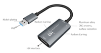 Boîtier d'enregistrement et de diffusion vidéo en HD, carte d'acquisition pour jeux vidéo en direct, USB 2.0