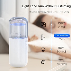 Mini tiện dụng cầm tay USB có thể sạc lại vẻ đẹp chăm sóc da mặt <span class=keywords><strong>Mist</strong></span> Sprayer với công nghệ Nano siêu âm xách tay 30ml - Product Image 3