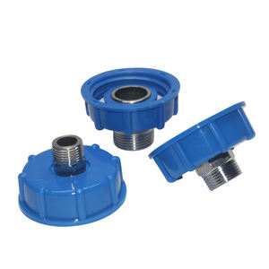 100Pc 1000L Durable IBC Tote Tank Fittings S60X6 Filetage à 1/2 "3/4" 1 "Connecteur <span class=keywords><strong>de</strong></span> <span class=keywords><strong>tuyau</strong></span> d'arrosage IBC réservoir Valve Adaptateur <span class=keywords><strong>de</strong></span> remplacement - Product Image 1