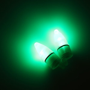 Lampes de pêche LED rechargeables vertes pour la pêche de nuit, flotteurs lumineux pour la pêche en mer et la jigging - Product Image 1