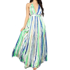 Новые летние платья для беременных длинные шифоновые богемные платья Одежда для беременных женщин Одежда для беременных - Product Image 1