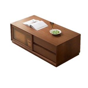 Mueble para TV de Madera Maciza, Estilo Chino Moderno, Mueble de Almacenamiento para Sala de Estar DY226945 - Product Image 5
