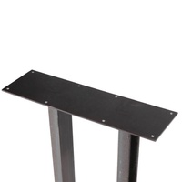 Pieds de table en métal industriel antique de conception nouvelle, prix d'usine