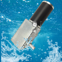 Moteur à engrenages à vis sans fin étanche IP68 12V 24V 240W à couple élevé autobloquant réversible 5882-45 pour applications sous-marines