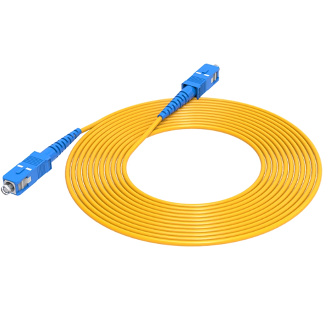 Fibre Optic Patch Cord Low Loss LSZH PVC Armored FTTH Network Fiber Patch Cord Wholesale