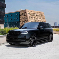 Jantes Yufei en maille nid d'abeille forgées en aluminium 6061-T6 22x9.5J 5x120 Offset personnalisé Noir brillant Monobloc pour Range Rover L460 SUV