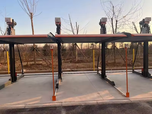 <span class=keywords><strong>Lift</strong></span> parkir vertikal tiang ganda, peralatan parkir dalam ruangan luar ruangan - Product Image 5