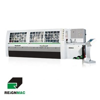 Mesin Pembentuk Plastik REIGNMAC Heavy Duty Four Side Planer Lebar Ekstra Besar Mesin Planer Empat Sisi untuk Produk Luar Ruangan