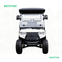 Voiturette de golf électrique 4 places prête pour le sable, idéale pour les sentiers non publics, homologuée CE