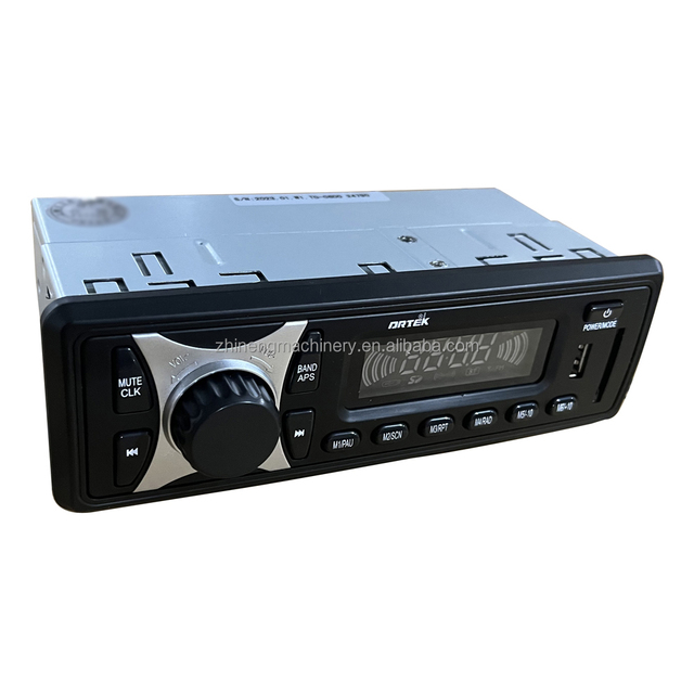 Custom Excavator Cabin Universal Radio OEM Construction Machinery Bluetooth Media Player Meets Global Standards