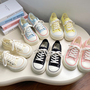 Nouvelles chaussures d'été respirantes pour hommes - Baskets basses en toile style coréen tendance, chaussures parapluie - Product Image 6