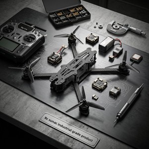 <b>5</b> 7 10 13 Inch Drone Carbon Fiber <b>Frame</b> Kit Lightweight Racing Quadcopter <b>X</b> Type UAV Model Accessory Spare Parts Set for DIY - Product Image 4