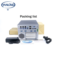 Mini ordinateur industriel personnalisable 4 emplacements d'extension Q170 Chipset 8 USB 6 COM 9-36V Mini ordinateur Digi Signage 8 USB 6 COM