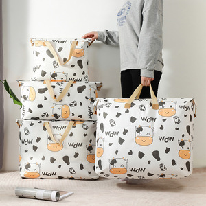 Clothing Organizer Storage Bag Rectangle Moisture Proof For Trip Quilt Bag Large Size - Product Image 2