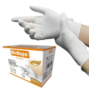 Fournisseurs de gants certifiés CE ISO, gants chirurgicaux stériles jetables en Latex médical, Medispo TPC
