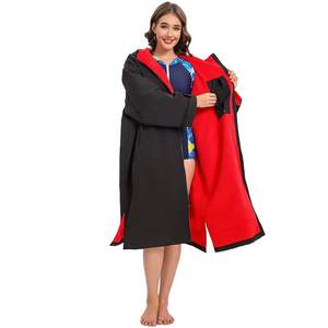 Commercio all'ingrosso basso Moq 1 pezzo vendita <span class=keywords><strong>accappatoio</strong></span> da spiaggia bagno fasciante con cappuccio rapido asciugamano Poncho <span class=keywords><strong>accappatoio</strong></span> <span class=keywords><strong>uomo</strong></span> donna fasciatoio - Product Image 6