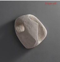 Lampe murale japonaise Wabi Sabi en ciment avec un design créatif et industriel pour la décoration intérieure