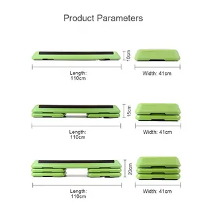 Plateforme de Step Aérobic Personnalisable 110 cm de Long pour Fitness à Domicile, en ABS, Directement de l'Usine - Product Image 6