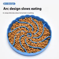 Bol de nourrissage lent pour chien en silicone de qualité alimentaire avec ventouses, antidérapant et anti-renversement, bol à lécher pour chien
