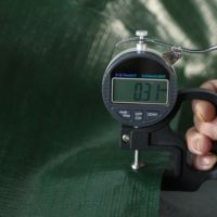 Bâche de protection pour machine à air libre en alliage de haute qualité, poids lourd, taille personnalisée, avec œillets