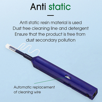 Stylo nettoyant pour fibre optique COMPTYCO, nettoyage des connecteurs de fibre optique, plus de 800 utilisations, 1,25 mm LC/MU, nettoyant pour fibre optique à un clic