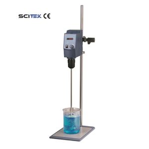 Agitador de Laboratorio Versátil SCITEK con Motor DC sin Escobillas, Pantalla LCD de Velocidad, Control por PC y Transmisión de Datos - Product Image 4