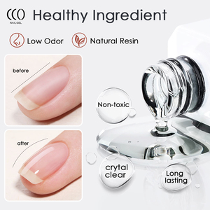 CCO New Arrival Healthy UV Gel <strong>Nail</strong> <strong>Polish</strong> HEMA Free BASE COAT Non-Toxic OEM ODM Custom Private Label Logo Base Gel <strong>Polish</strong> - Product Image 6