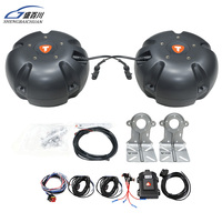 Échappement électronique universel en acier inoxydable Thor Automotive avec son simulé pour voiture de sport THOR Multi-Sound Dual Electric Drum