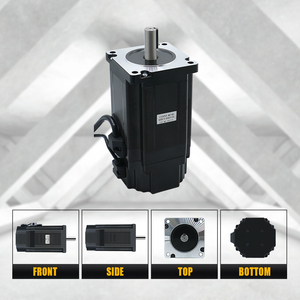 มอเตอร์สเต็ปเปอร์ HLTNC คุณภาพสูง ความเร็วสูง NEMA34 86HS118-6204 ขนาด 86 มม. 1.8 องศา แรงบิด 122 กก.ซม. สำหรับเครื่อง CNC - Product Image 2