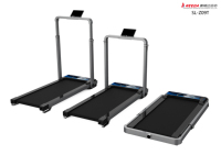 Tapis de marche électrique sans fil pour bureau, usage domestique, pliage rapide, 0,5-12 km/h, limite de poids 400 lb, vitesse variable en continu