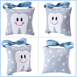 1769 Wholesale Cartoon Kids <strong>Tooth</strong> Keepsake Pouch Bag on Back Custom <strong>Tooth</strong> <strong>Fairy</strong> Girls Boys Gift <strong>Tooth</strong> <strong>Fairy</strong> <strong>Pillow</strong> with Pockets - Product Image 2