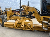 CAT140H Kullanılmış Greyder 2024, Caterpillar 3176C Motor Pompası 128kw Güç 397L Yakıt Deposu 44km/s Hız