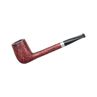 Pipa Tembakau Briar dengan Corong Bambu, Batang Berwarna-warni, Gaya Klasik, Pipa Rokok Kayu Premium